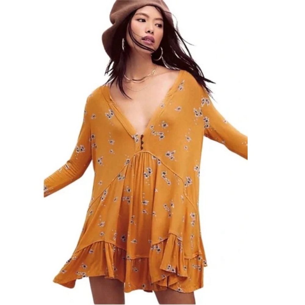 NEW Free People Olivia printed tunic